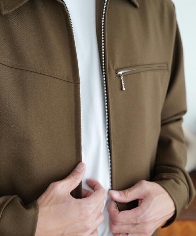 スタイライズ（STYLISE）/Front zip jacket / 2カラー [C]_12