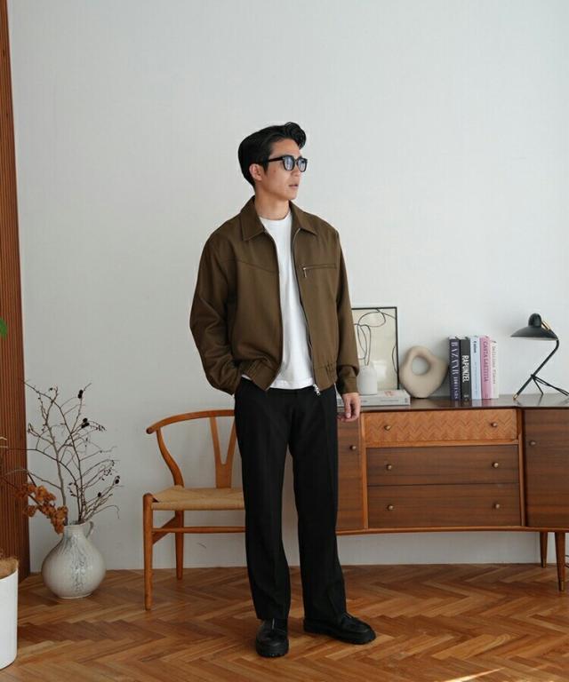 スタイライズ（STYLISE）/Front zip jacket / 2カラー [C]_7