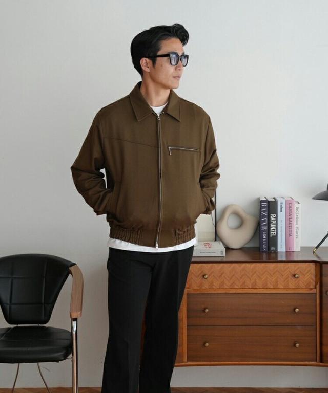 スタイライズ（STYLISE）/Front zip jacket / 2カラー [C]_8