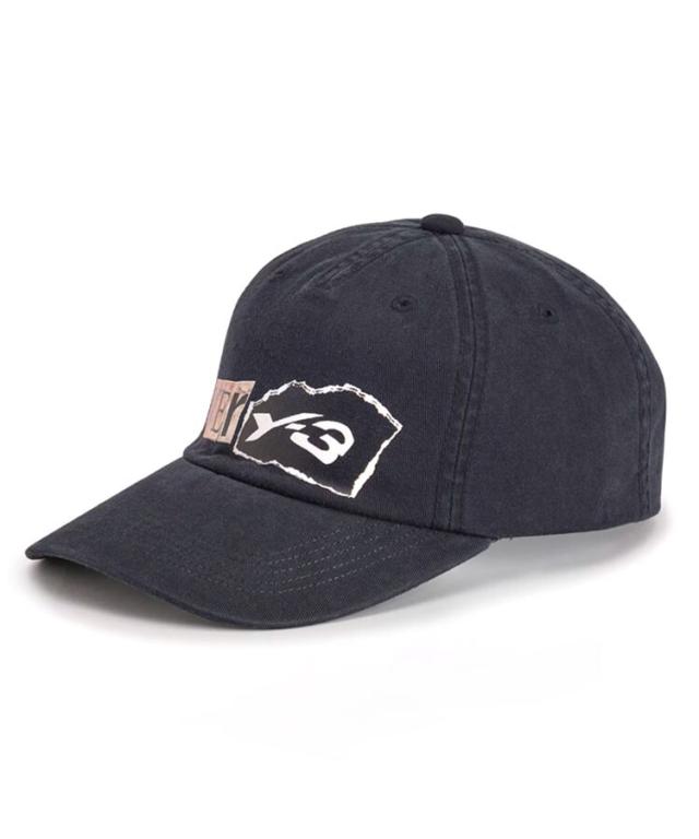 Y−3（Y−3）/Y−3 GRAPHIC DAD CAP / ブラック [KD0179]