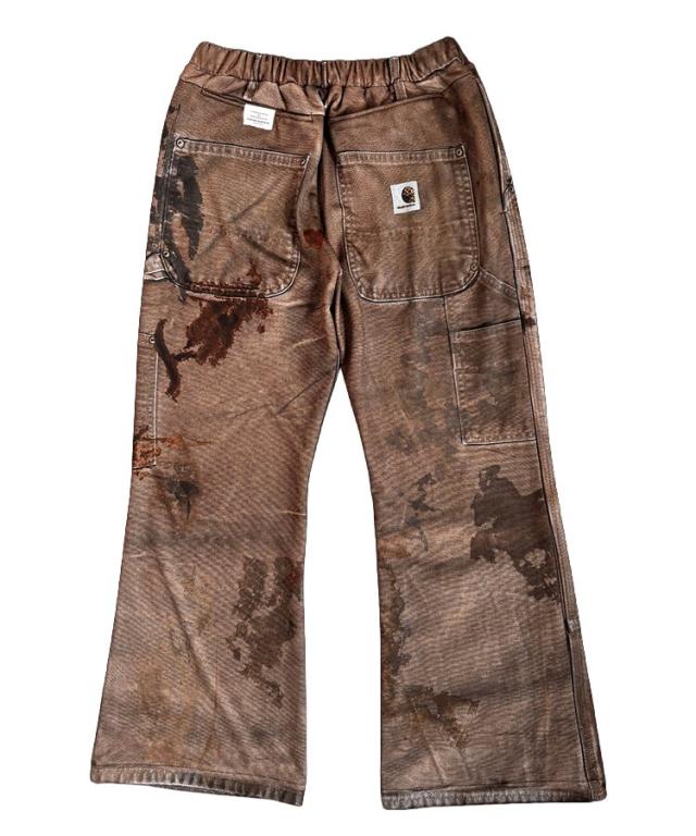スタイライズ（STYLISE）/PRINT FLARE PANTS / ブラウン [26SS−PT−003]_2