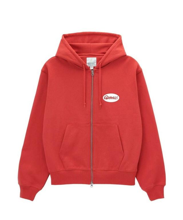 グラミチ（GRAMICCI）/OVAL PATCH ZIP HOODED SWEATSHIRT (オーバルパッチジップフーデッドス_2