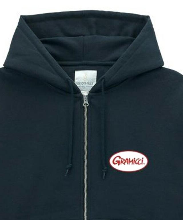 グラミチ（GRAMICCI）/OVAL PATCH ZIP HOODED SWEATSHIRT (オーバルパッチジップフーデッドス_12