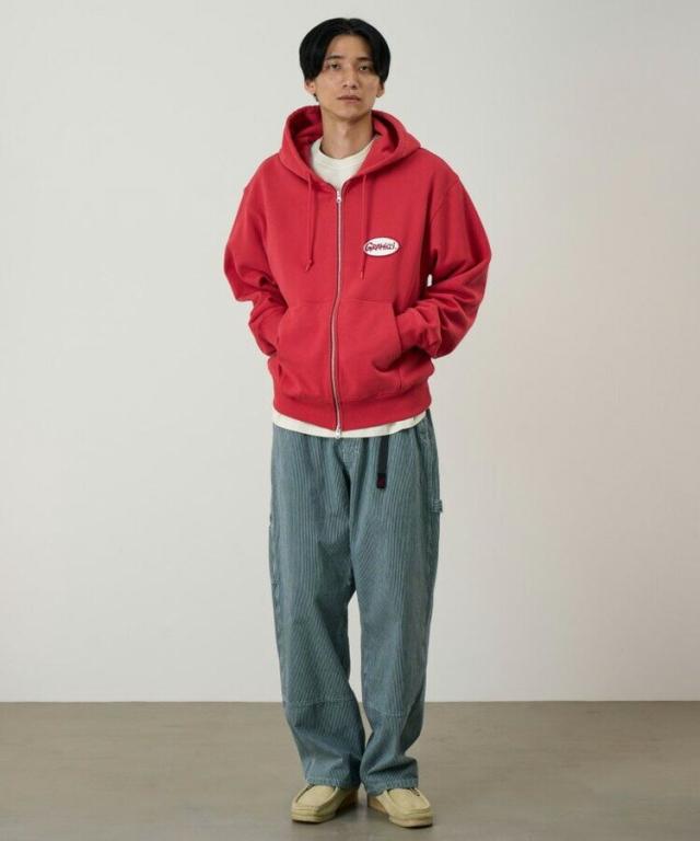 グラミチ（GRAMICCI）/OVAL PATCH ZIP HOODED SWEATSHIRT (オーバルパッチジップフーデッドス_9