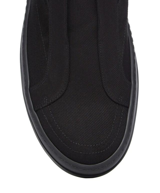 スタイライズ（STYLISE）/LACELESS VINTAGE SNEAKS / オールブラック [DU01F4811 DOLVS_5