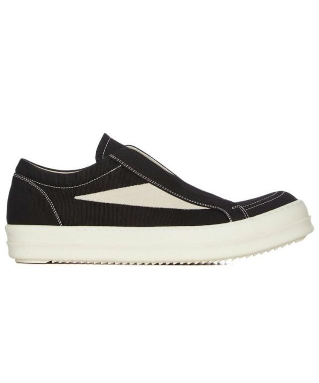 スタイライズ（STYLISE）/LACELESS VINTAGE SNEAKS / ブラック×ミルク [DU01F4811 DOLV_9