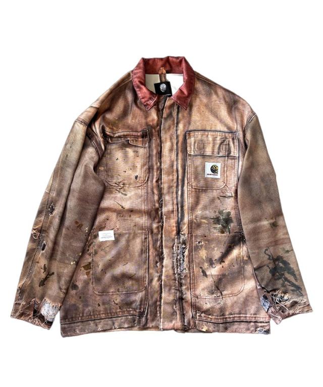 スタイライズ（STYLISE）/PRINT COVERALL / ブラウン [26SS−J−001]