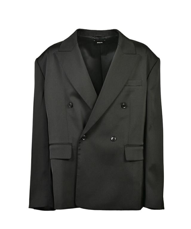 スタイライズ（STYLISE）/OVERSIZE DOUBLE JACKET / ブラック [BR26SS−O0005]