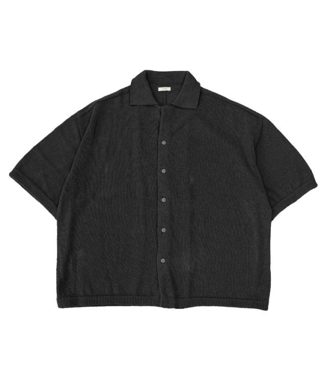 スタイライズ（STYLISE）/WASHI OPEN COLLAR SHIRTS KNIT / 3カラー [ALV−90184]