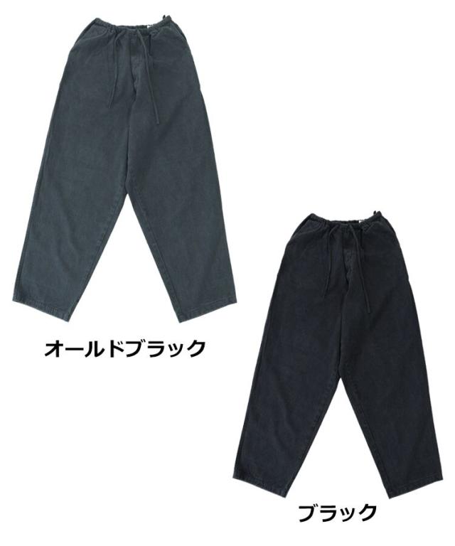 スタイライズ（STYLISE）/BLACK TWILL OVER EASY PANT / 2カラー [ALV−90171]_2