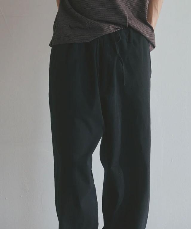 スタイライズ（STYLISE）/BLACK TWILL OVER EASY PANT / 2カラー [ALV−90171]_3