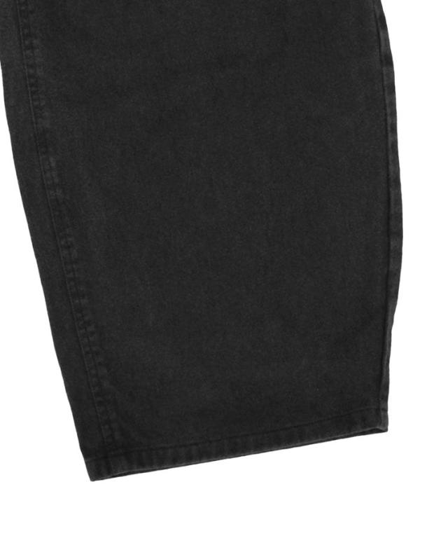 スタイライズ（STYLISE）/BLACK TWILL BELTED WIDE PANTS / 2カラー [ALV−90175]_6