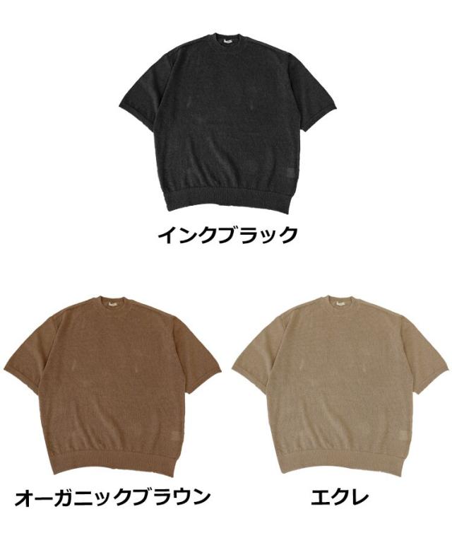 スタイライズ（STYLISE）/WASHI CREWNECK S/S KNIT / 3カラー [ALV−90183]_3