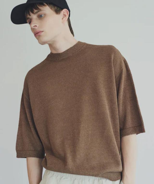 スタイライズ（STYLISE）/WASHI CREWNECK S/S KNIT / 3カラー [ALV−90183]_4