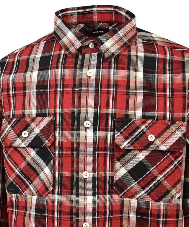 スタイライズ(STYLISE)/CROSS CHECK SHIRT / 4カラー [BR26SS