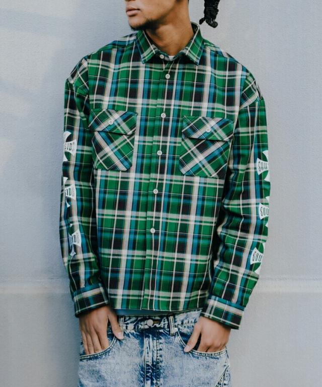 スタイライズ(STYLISE)/CROSS CHECK SHIRT / 4カラー [BR26SS