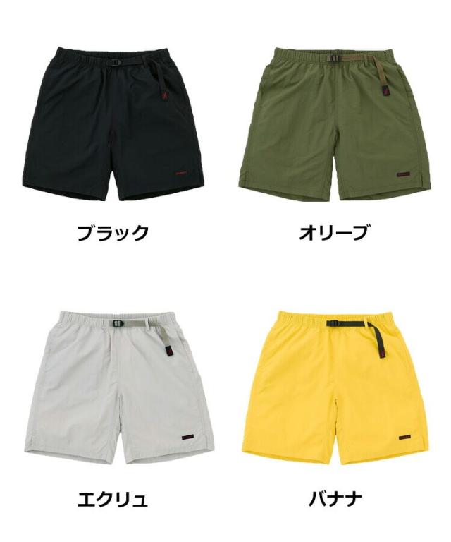【NEW】グラミチ（GRAMICCI）/NYLON PACKABLE G−SHORT (ナイロンパッカブルGショーツ) / 7カラー [G6_7