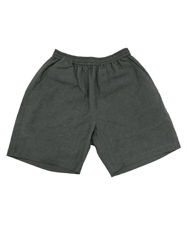 スタイライズ（STYLISE）/WOOL LINEN MILLING TRAINING SHORTS / グレー [ALV−0016