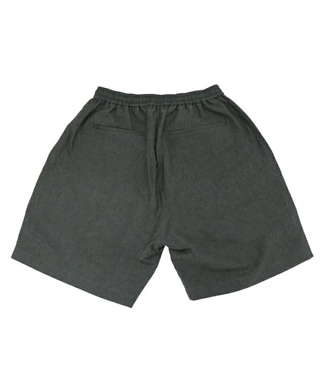 スタイライズ（STYLISE）/WOOL LINEN MILLING TRAINING SHORTS / グレー [ALV−0016_1