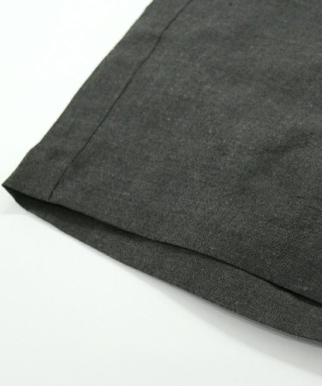 スタイライズ（STYLISE）/WOOL LINEN MILLING TRAINING SHORTS / グレー [ALV−0016_4