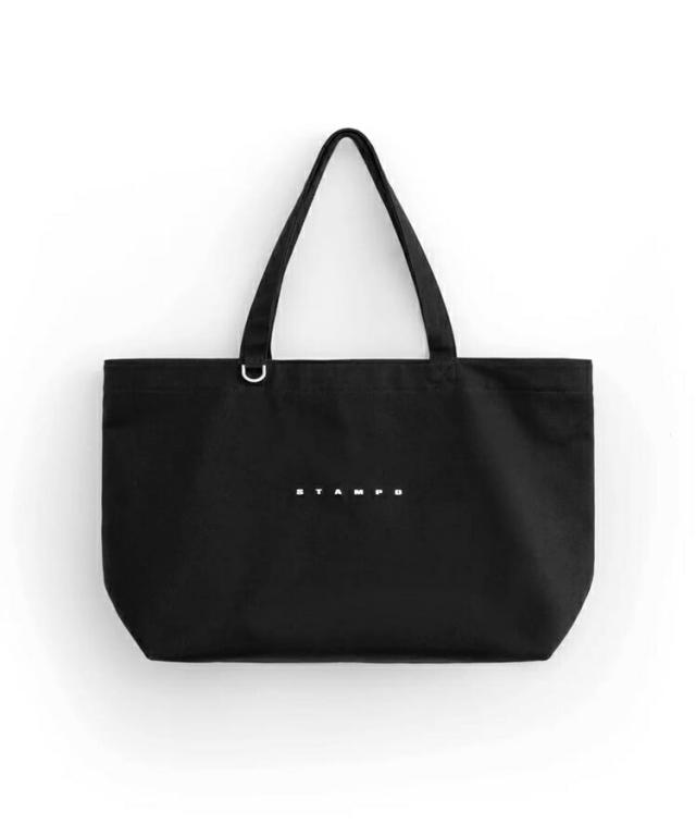 スタイライズ（STYLISE）/STAMPD CANVAS TOTE / ブラック [SLA−U4407AC]