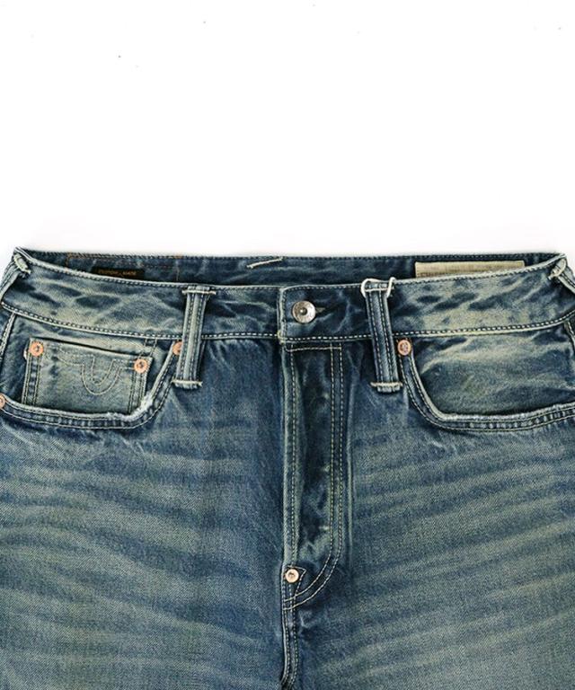 【NEW】スタイライズ（STYLISE）/7−POCKET DAICOCK SHADOW WASHED JEANS / ライトトーンインディゴ_2