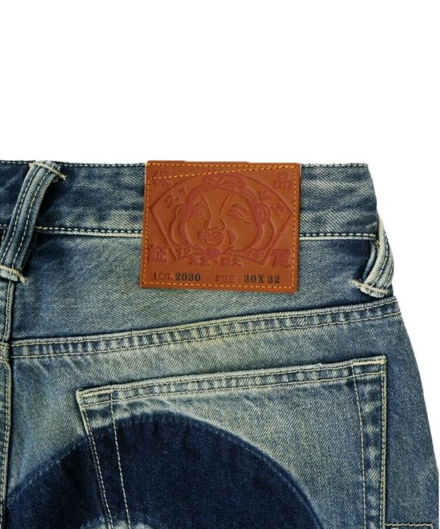 【NEW】スタイライズ（STYLISE）/7−POCKET DAICOCK SHADOW WASHED JEANS / ライトトーンインディゴ_6