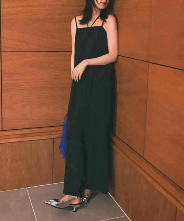 andresd ダブルクロスオールインワンドレス ANDRESD ダブルクロス