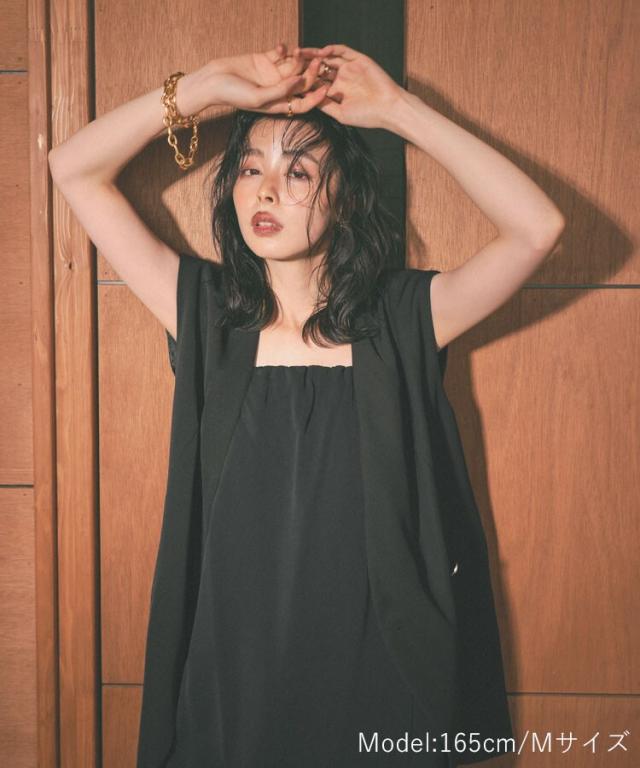 アンドレスド（ANDRESD）/【ANDRESD】バックシアージレセットアップドレス_10