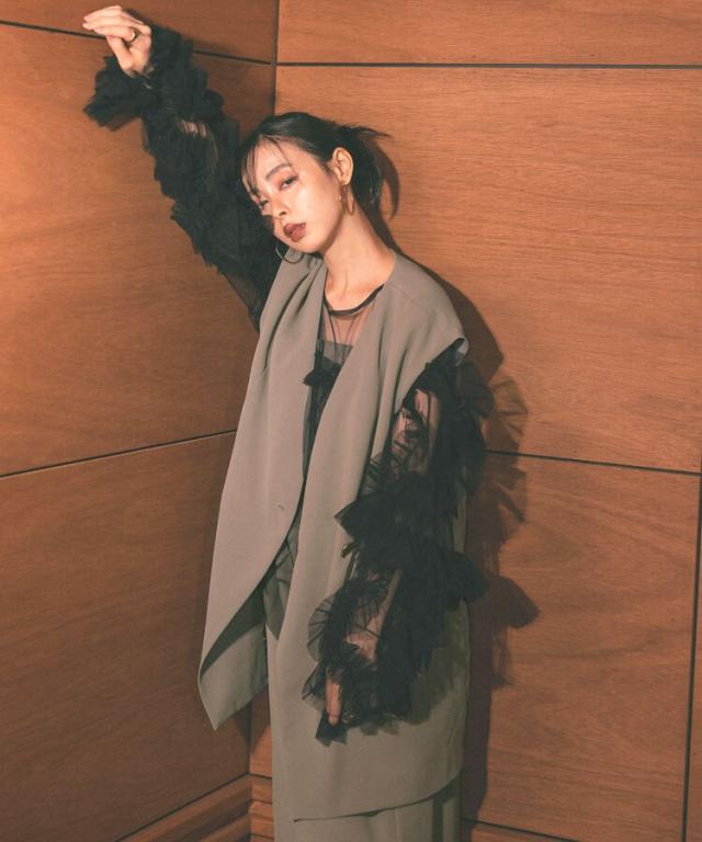 アンドレスド（ANDRESD）/【ANDRESD】バックシアージレセットアップドレス_12