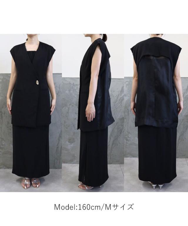 アンドレスド（ANDRESD）/【ANDRESD】バックシアージレセットアップドレス_15