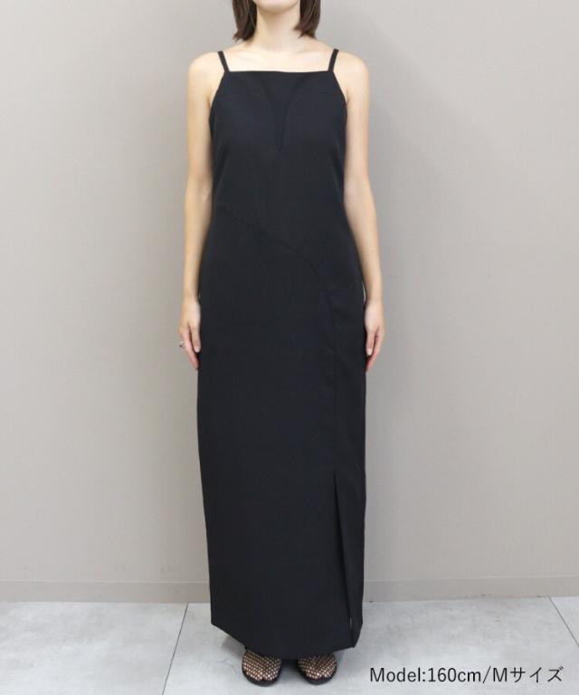 【新品未使用】ANDRESD cutting curve dress cutting curve dress カッティングカーブドレス（ドレス