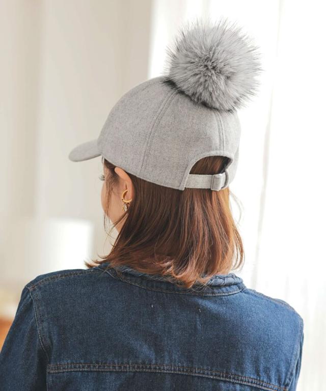 ドノバン（DONOBAN）/【kozue×Donobanコラボ】 ポンポンミックスファー