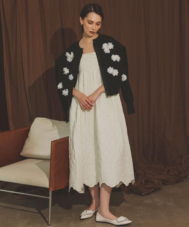 ドノバン（DONOBAN）/【Donoban】キルティングワンピース