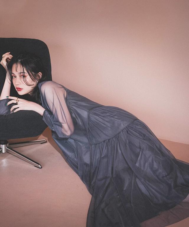 アンドレスド（ANDRESD）/【ANDRESD】piping tulle dressの通販はau