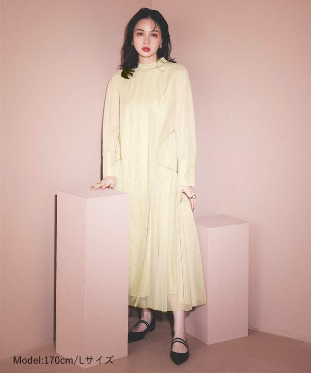 アンドレスド（ANDRESD）/【ANDRESD】piping tulle dressの通販はau