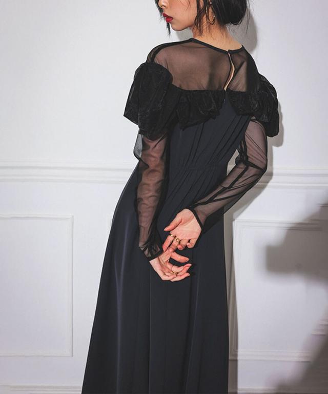andresd アンドレスド frills flare dress セール】フリルフレアドレス / frills flare dress（ドレス