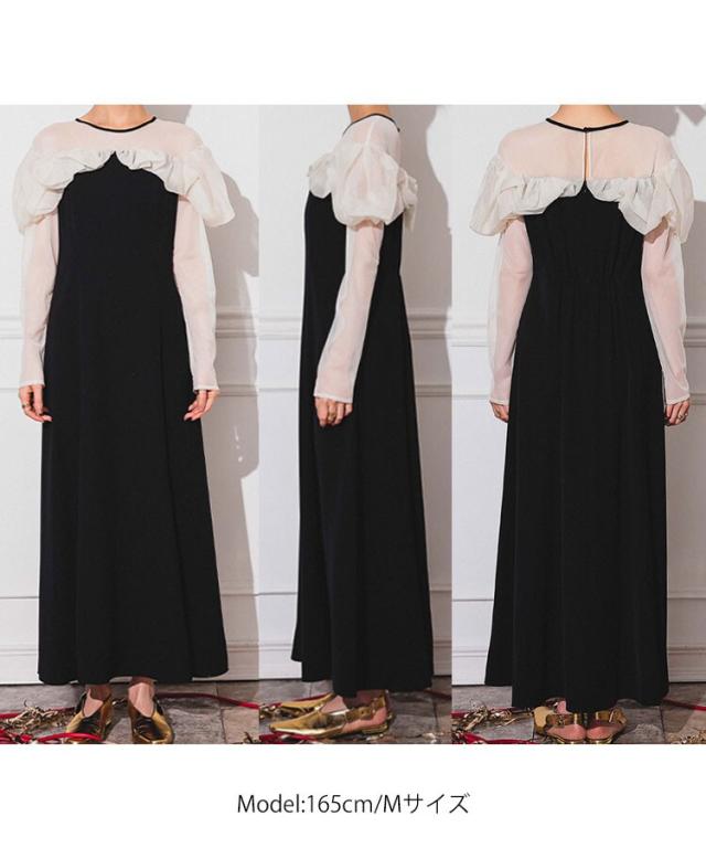 andresd アンドレスド frills flare dress アンドレスド（ANDRESD）/【ANDRESD】frills flare dress