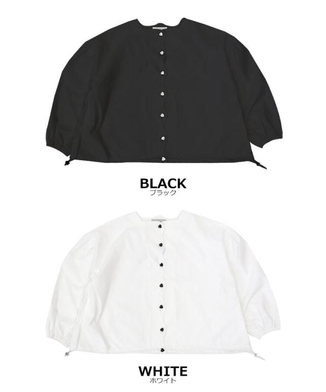 【Donoban】撥水スカラップブラウス DONOBAN｜撥水スカラップブラウス | Rakuten Fashion(楽天