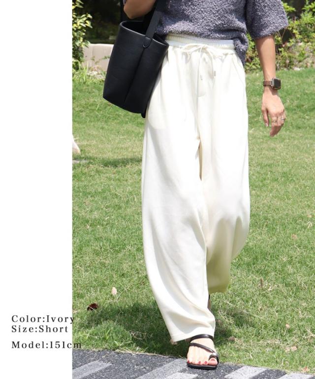 ドノバン（DONOBAN）/【pufe】丈が選べるカーブスウェット