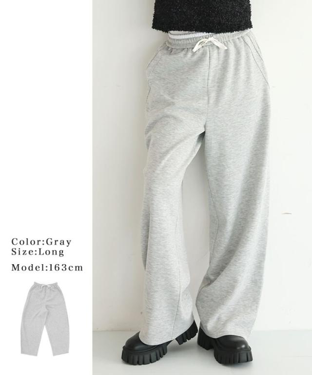 ドノバン（DONOBAN）/【pufe】丈が選べるカーブスウェット