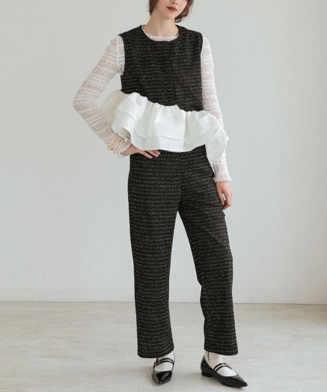 ドノバン（DONOBAN）/【Donoban】カットツイードベストセットアップ