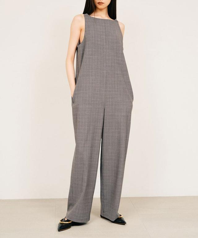 【NEW】ドノバン（DONOBAN）/【null．】チェックパターンオールインワン