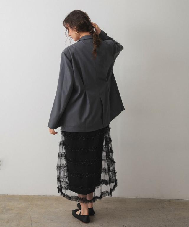 アンドレスド（ANDRESD）/ 【ANDRESD】frill−line ”girly” dress