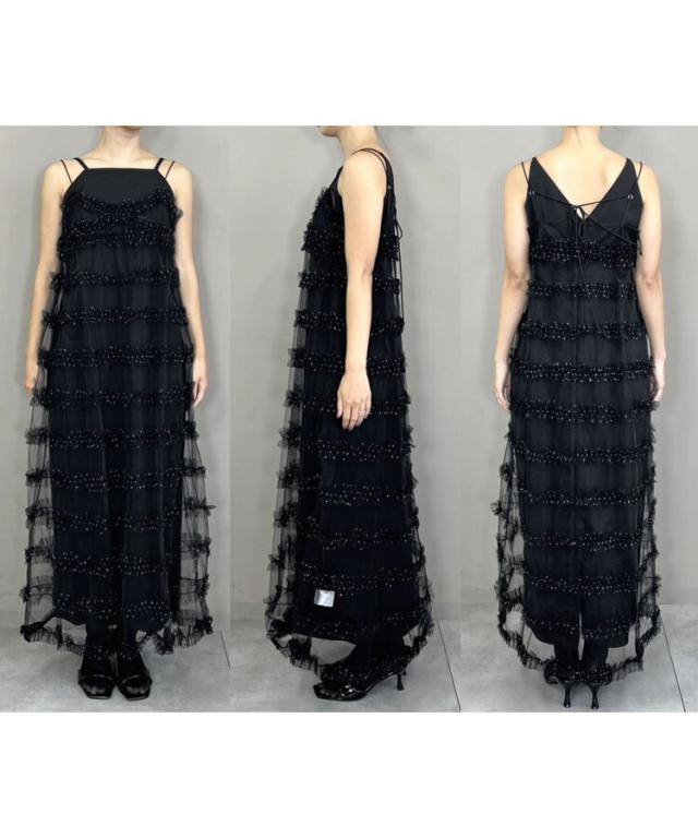 アンドレスド（ANDRESD）/ 【ANDRESD】frill−line ”girly” dress