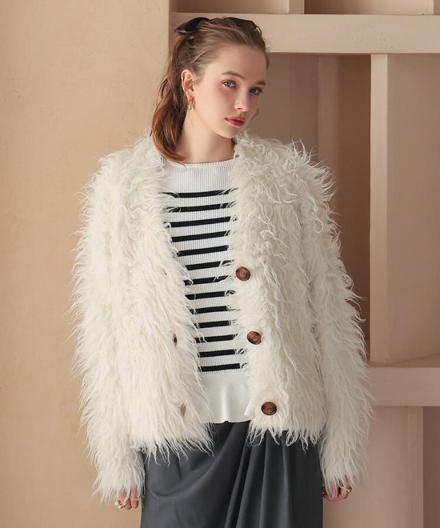 ドノバン（DONOBAN）/【Donoban】フラッフィーカーディガン