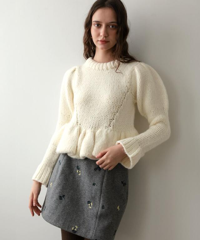 ドノバン（DONOBAN）/【Donoban】ハンドメイドパフニット