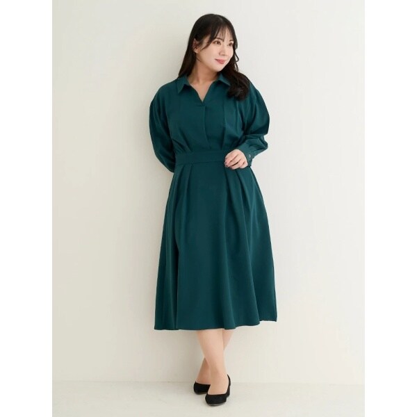 リジェイ＆スプル（Re−J&SUPURE）/【WEB限定】ウエストタックスキッパーワンピースの通販は 6,589円