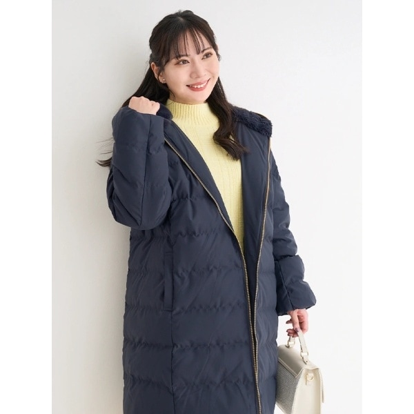 リジェイ＆スプル（Re−J&SUPURE）/フードファーダウンロングコート