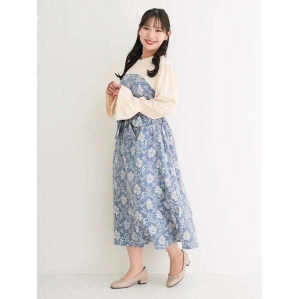 リジェイ＆スプル（Re−J&SUPURE）/【WEB限定】フクレジャガードドッキングワンピースの通販は gowithlegacydev.com